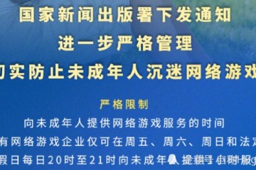 来预测一波实行防沉迷措施后游戏市场和玩家会发生什么变化